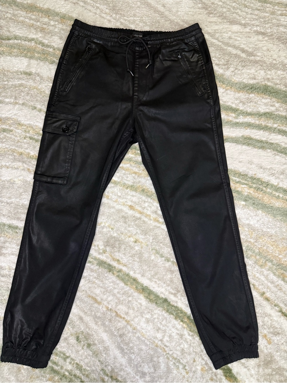 Joe's Jeans Black Relaxed Cargo Joggers